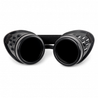 Очки газосварщика круглые BLACK OPTI WELD