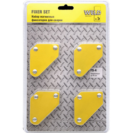Магнитный угольник (4 кг) FIXER SET FS-4, WELD