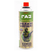 Баллончик газовый Солдат, упак. 28 шт, Россия
